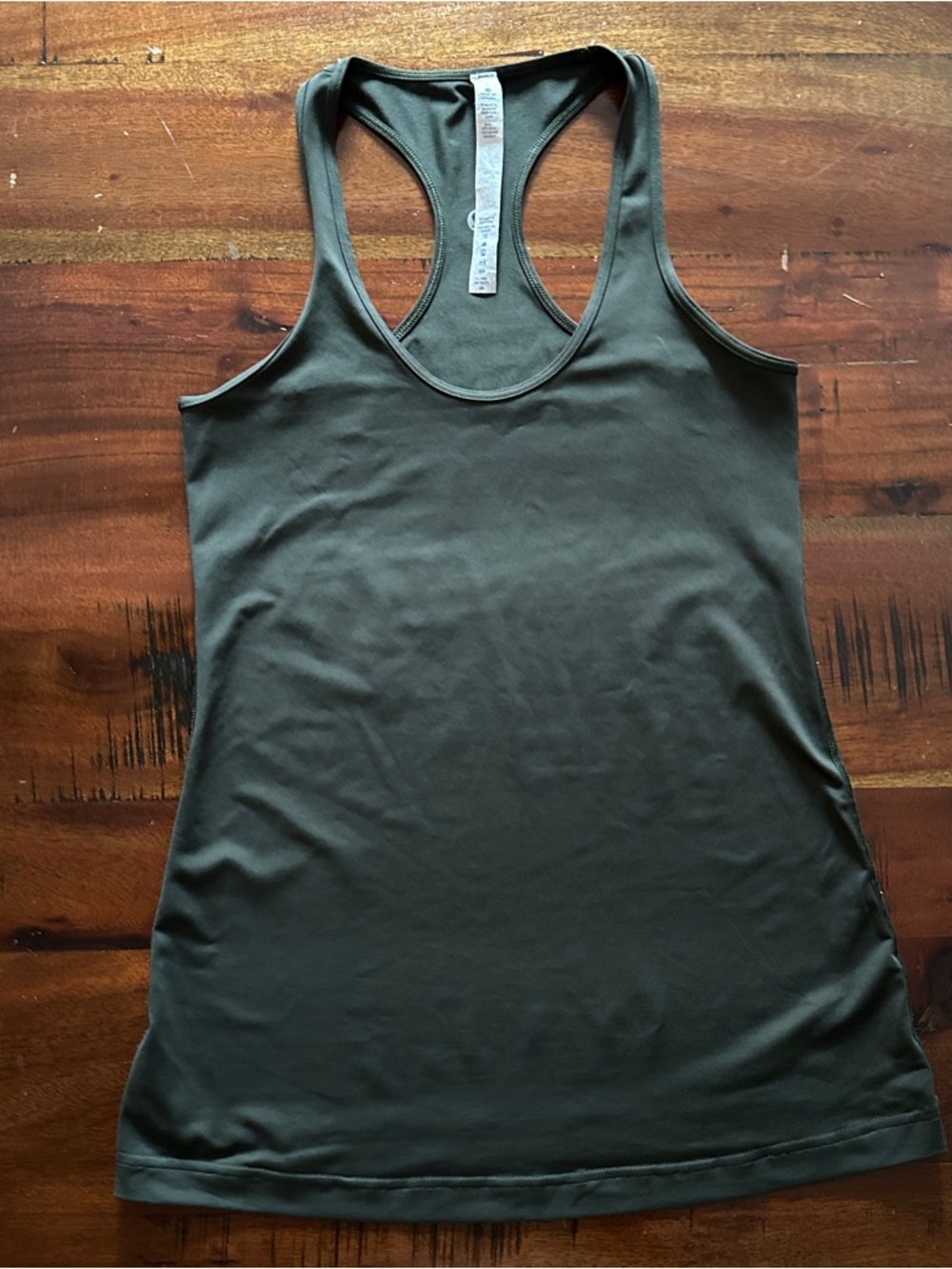 Lululemon Cool Racerback, Gator Green